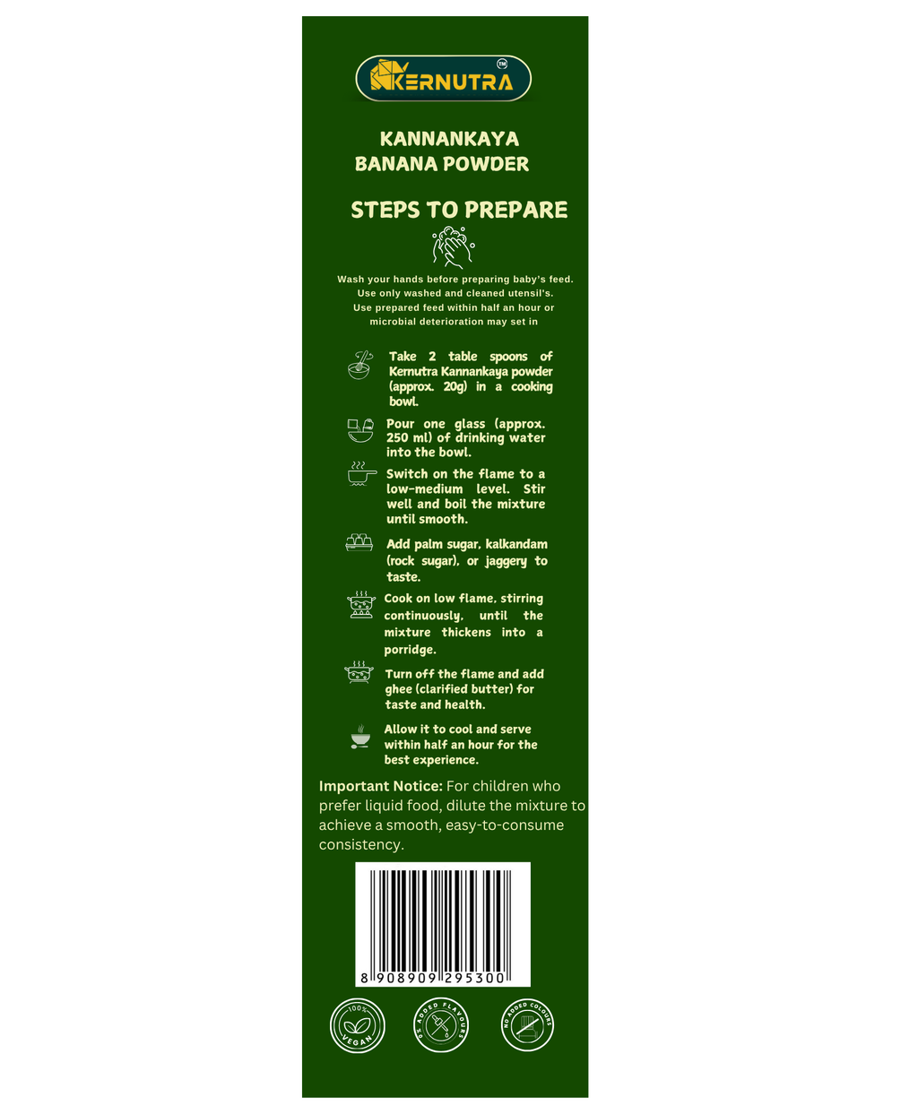 Kannankaya Banana Powder