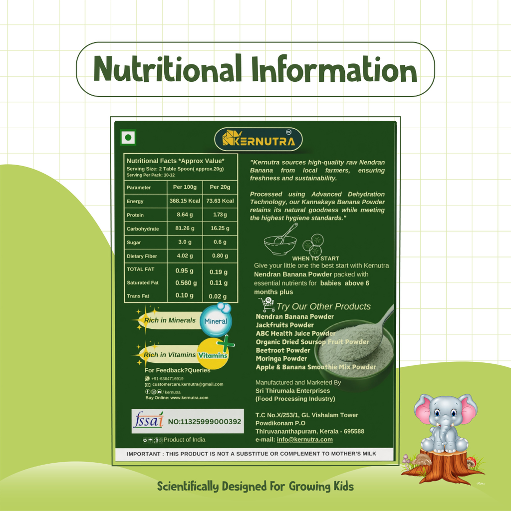 Nendran Banana Powder