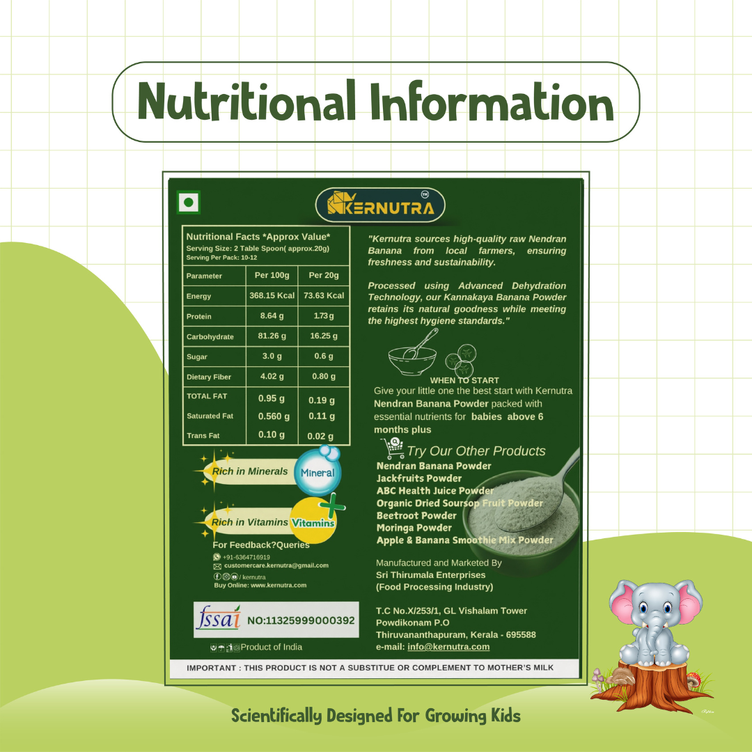 Nendran Banana Powder