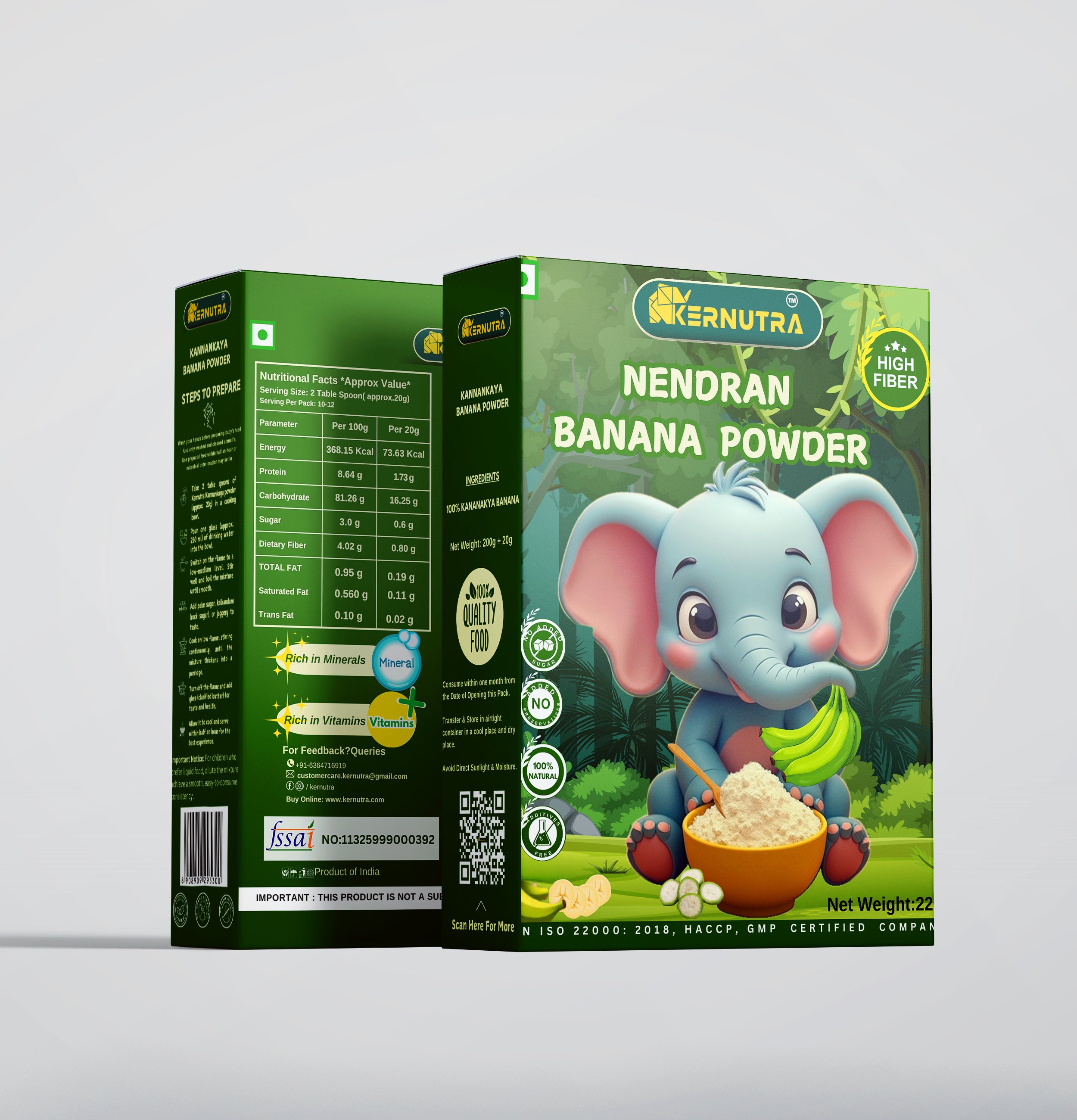 Nendran Banana Powder