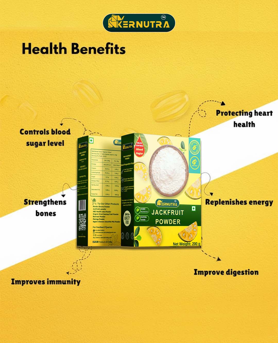 Raw Jackfruit Powder